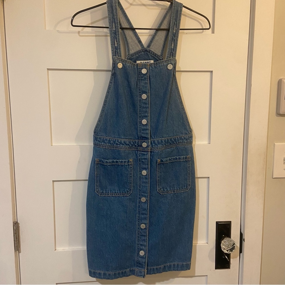 Old Navy Classic Blue Denim Dress